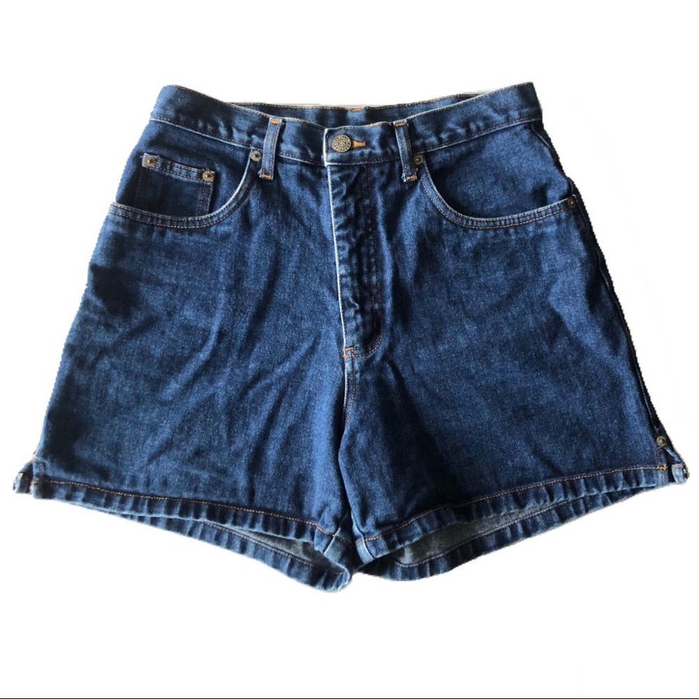 Vintage Womens Bill Blass Highwaisted Denim Shorts